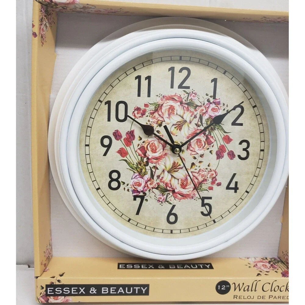 Kitchen Plastic Decorative Wall Clock, 12